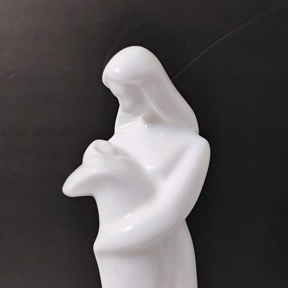 Royal Doulton Mother & Child Porcelain Figurine, Baby Family White Images 11.5" - Picture 6 of 9